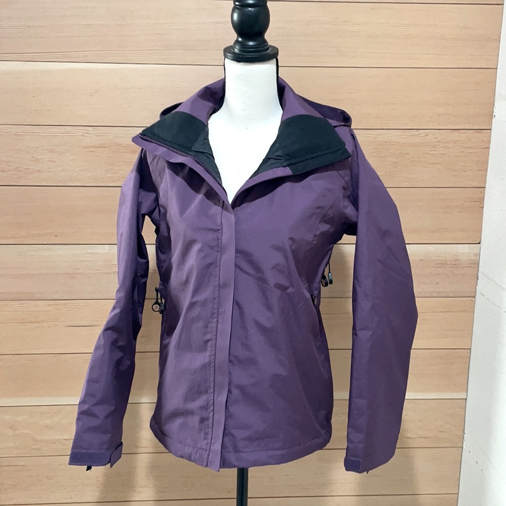 Sports Afield Hard Shell  Hooded Jacket Size Small